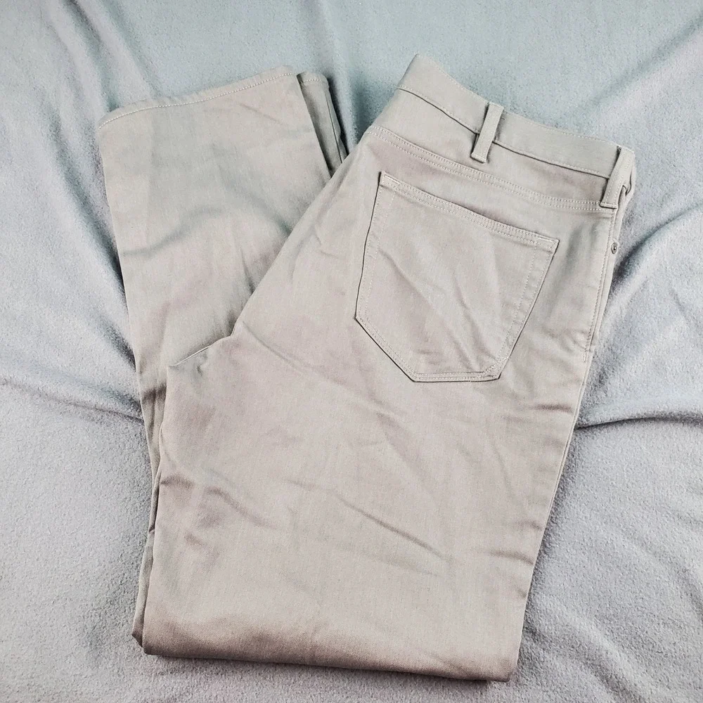 Banana republic traveler‎ mens pants slim fit 38x32(31) gray